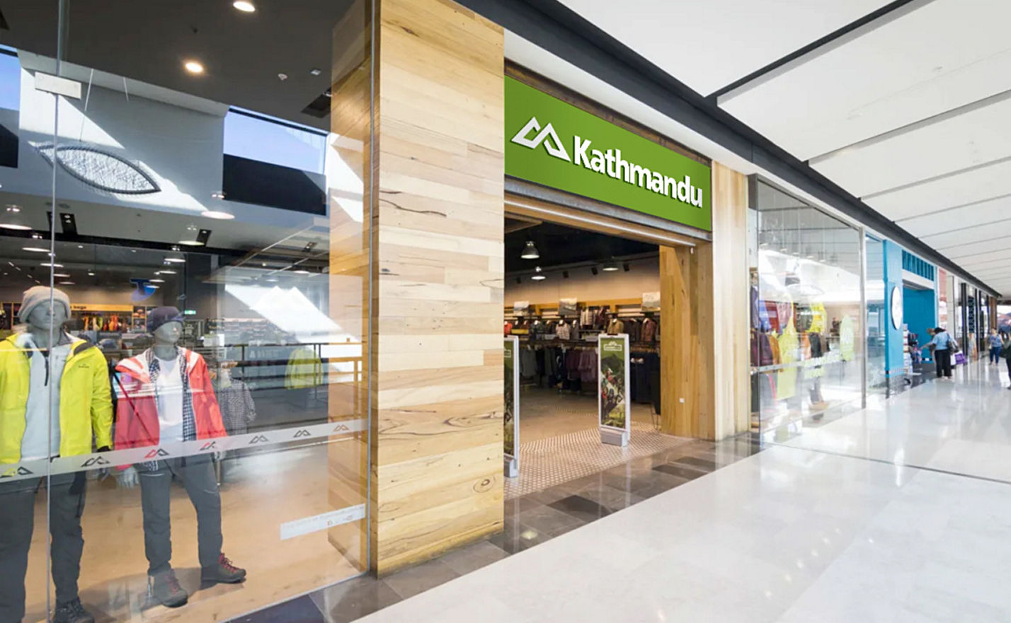 Kathmandu store in mall