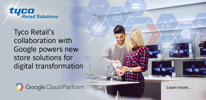 Tyco Retail collaborates with Google Cloud to power new store solutions for digital transformation