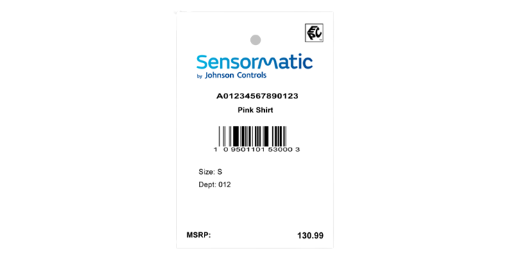 sensormatic rfid swing tag